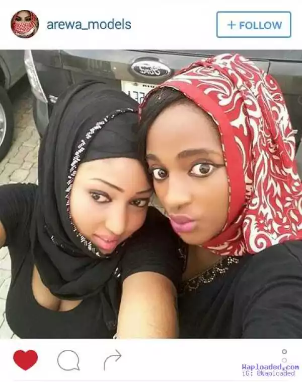 Photo: Muslim Girls Blasted This Pretty Girl For Exposing Her Cleavage In Hijab